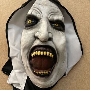 Scary Halloween Mask with Hood